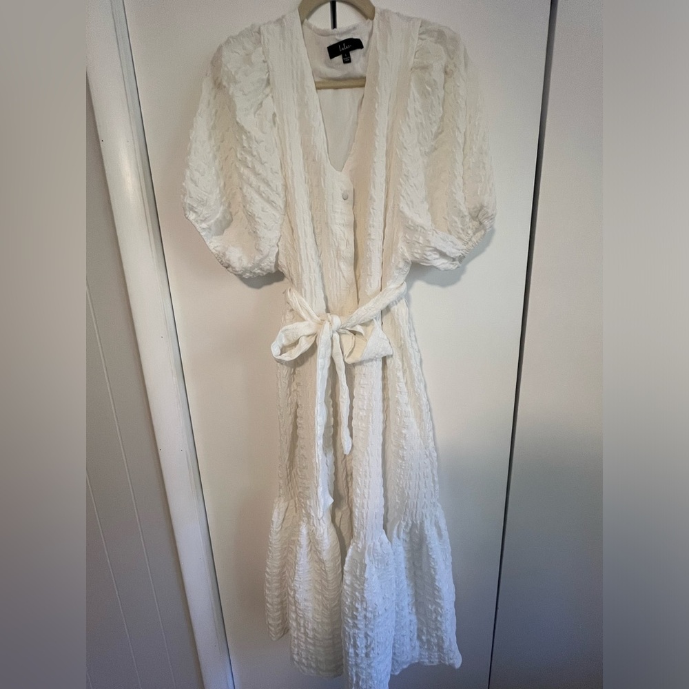 Lulus White Summer Dress